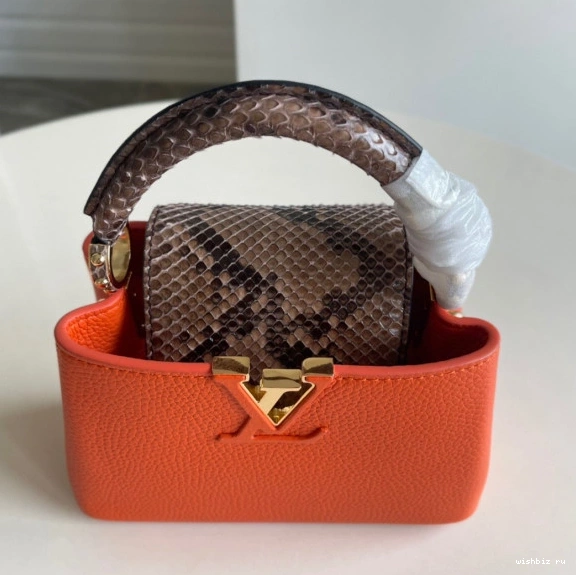 WIS VUITTON CAPUCINES MINI LOUIS 0111